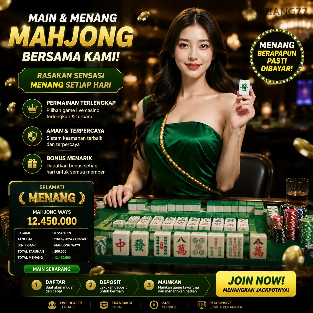 uang77